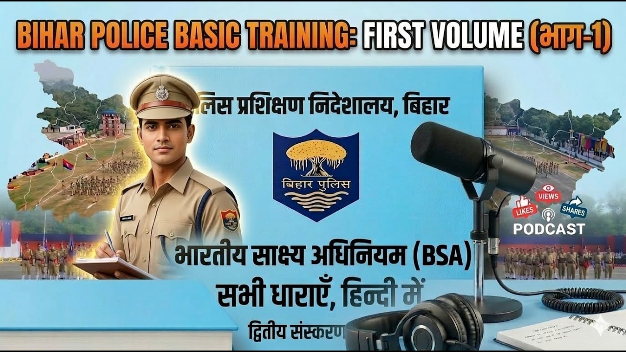 BSA 2023 | भारतीय साक्ष्य अधिनियम के सभी महत्वपूर्ण सेक्शन | Bihar Police / SSC / UPSC Exam
