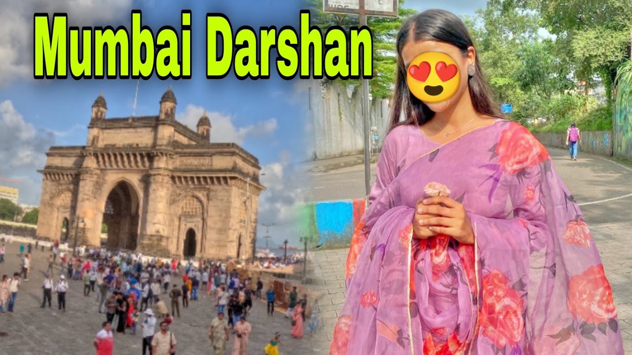 Gate Way Of India 🇮🇳 Ke Pass URVASHI 😍 Mil Gae *Mumbai Darsan Bus Tour*