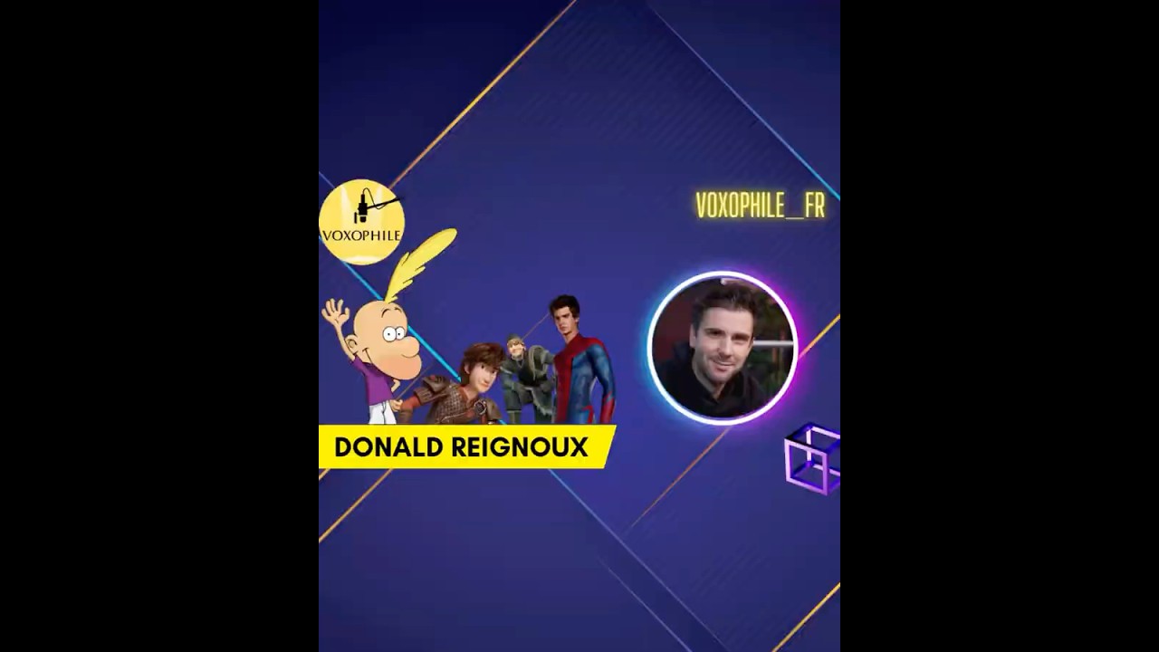 Compilation de Donald Reignoux dans le doublage