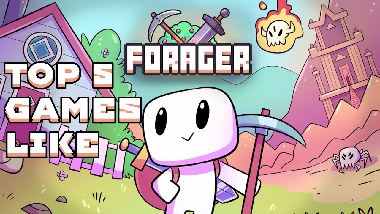 TOP 5 GAMES LIKE FORAGER