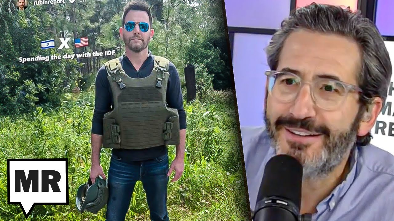 Dave Rubin Does Army Man Cosplay In Israel