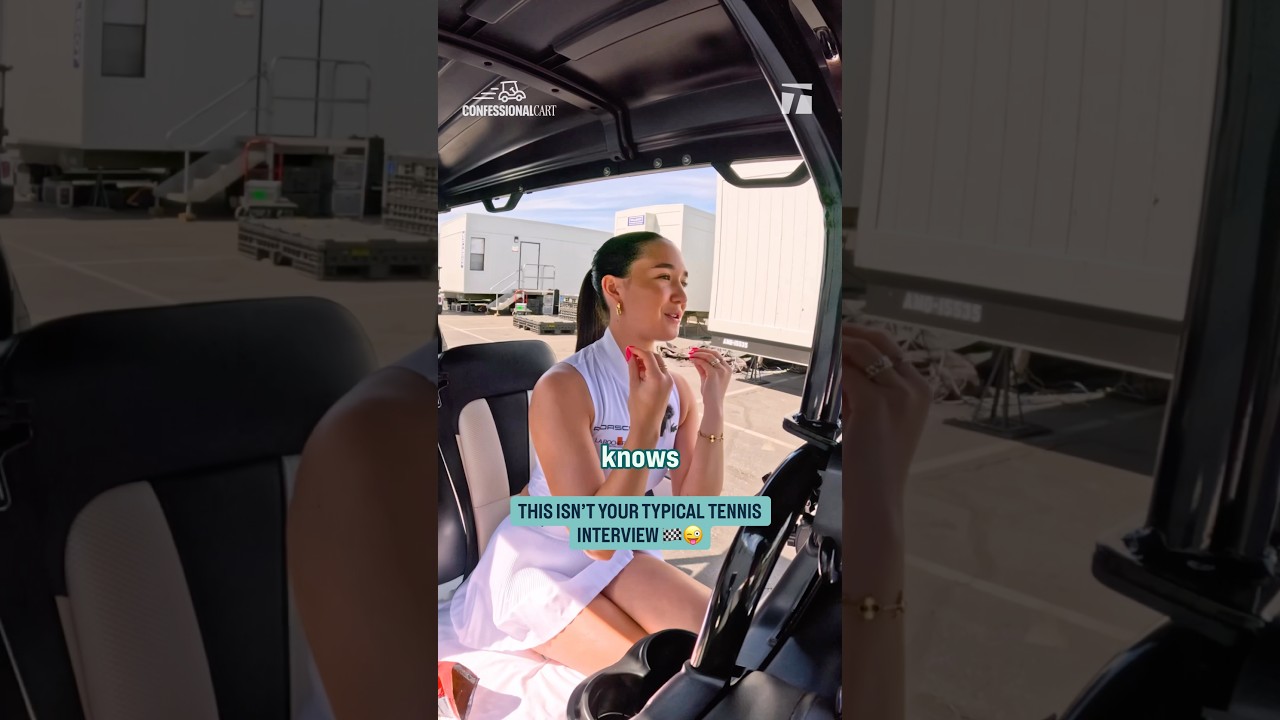 Confessional Cart is the hottest tennis interview in the game 🗣️Full eps on our YouTube tomorrow 📺