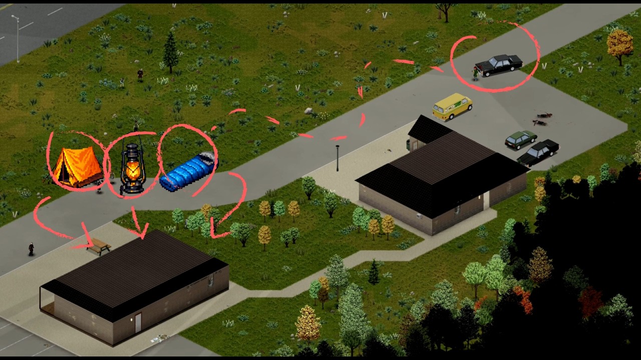 Project Zomboid Build 42 - Camping Store Raid, Loot or Lose - Pt. 4