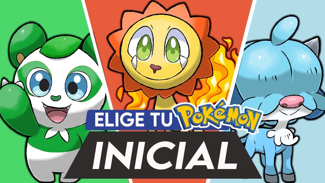NUEVOS POKÉMON INICIALES PARA UNA REGIÓN CHINA 🌳​🔥🌊