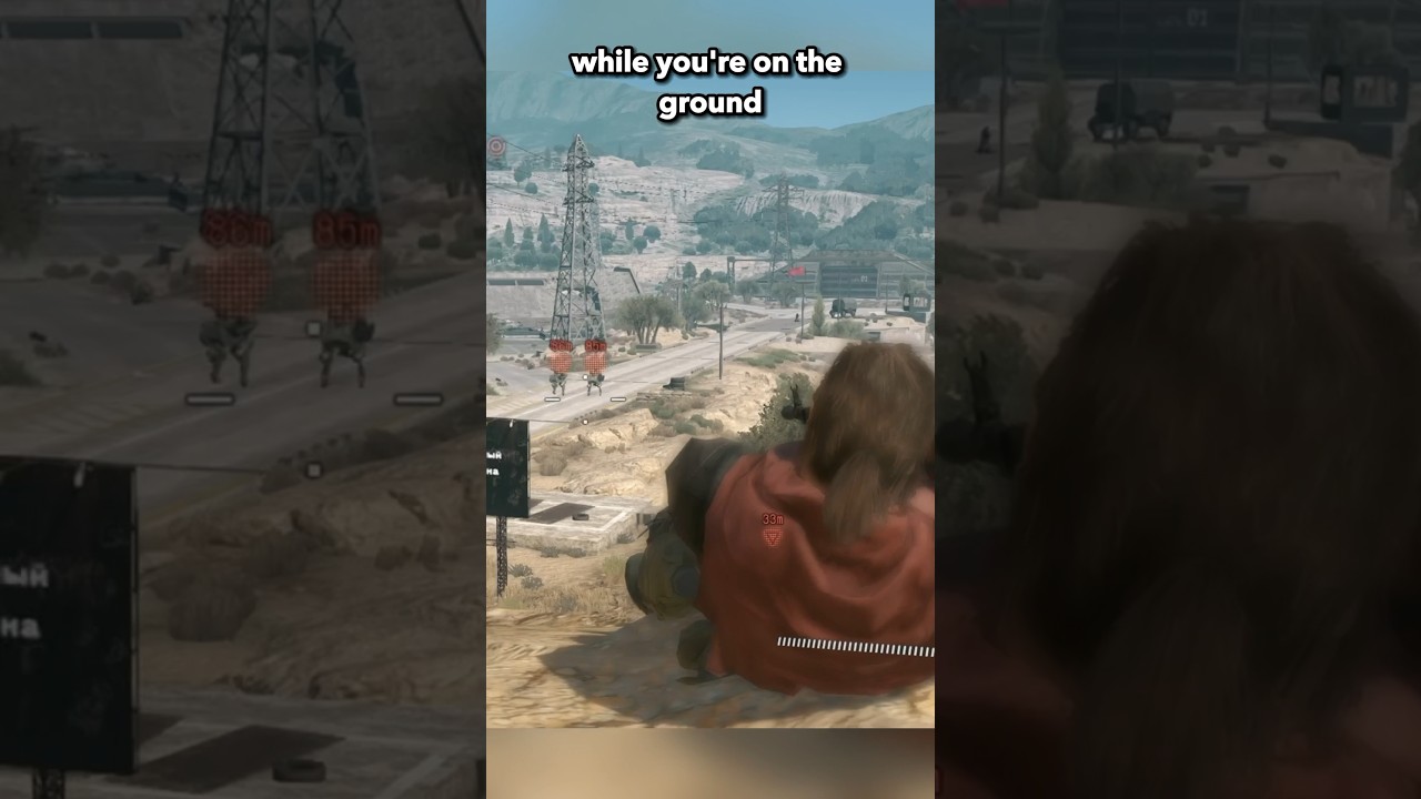 Управление MGSV было на пике #shorts #metalgearsolid #mgsv