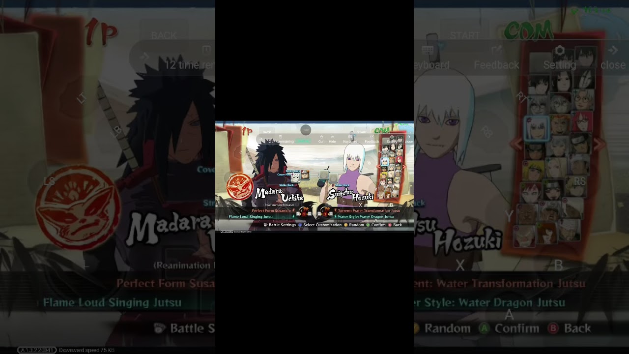 Guys Naruto Storm 4 Game play Madara vs Oruchimaru 😈😈