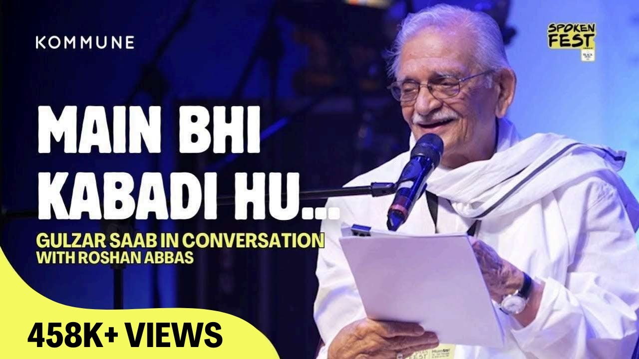 Nazmon Ka Rishta | #Gulzar & Roshan Abbas in Conversation on #Poetry | #SpokenFest Mumbai 2025 #nazm