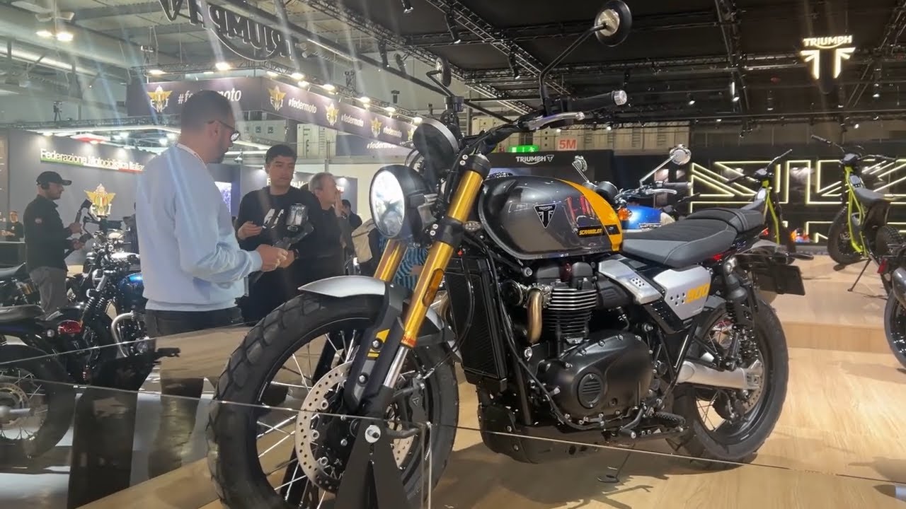 Triumph Scrambler 900 (2026) – Walkaround & First Look | EICMA 2025 Milan