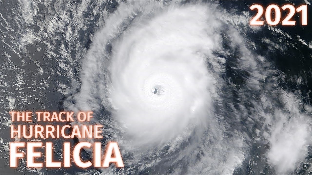 Track of Hurricane Felicia (2021)