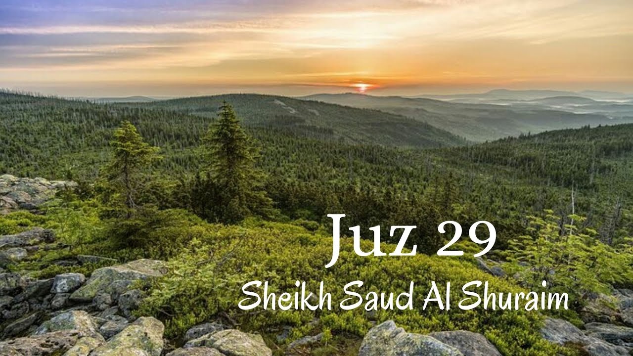 Juz 29 - Arab & Terjemahan Perkata - Sheikh Saud Al Shuraim