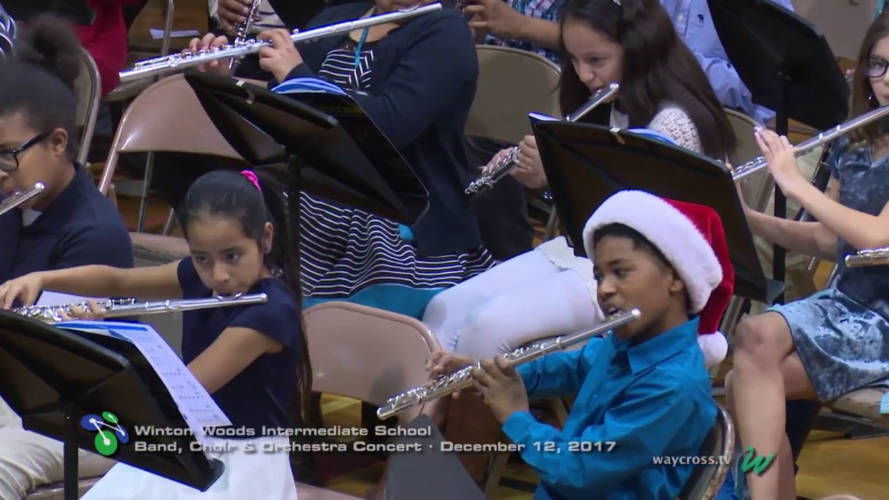 Winton Woods Intermediate School Band, Chorus and Orchestra Winter Concert: December 12, 2017