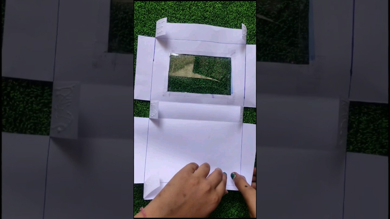 diy paking box #satisfying #art #craft #short#novisha art and craft 💜#🤟🤙💜