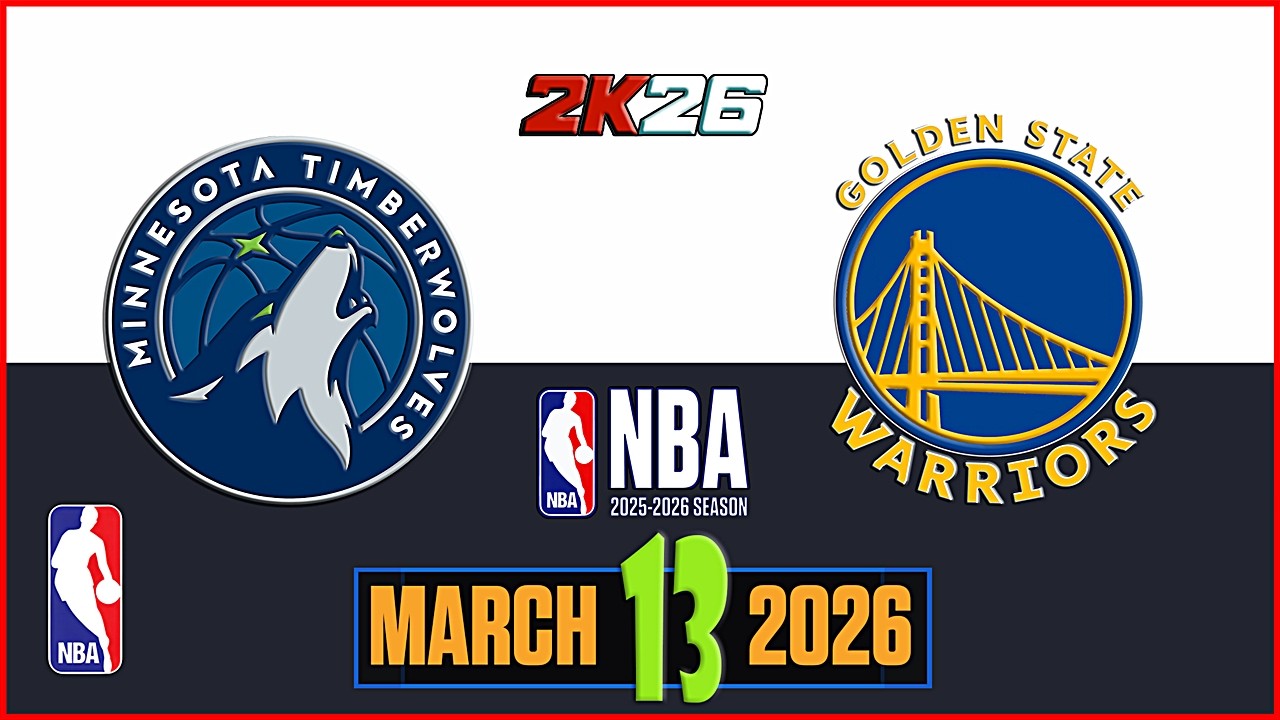 TIMBERWOLVES vs  WARRIORS  | NBA 4TH QUARTER Highlights | warriors vs wolves | NBA 2K26 |