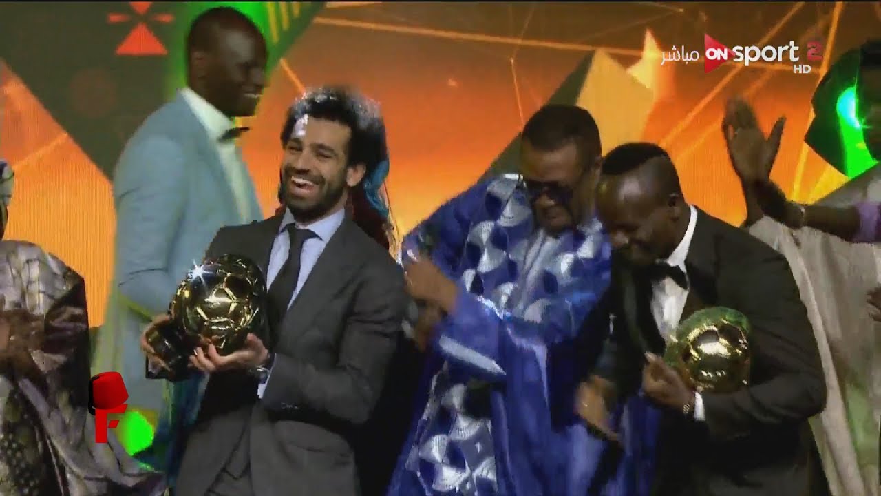 محمد صلاح افضل لاعب في افريقيا 2018 | رقصة صلاح