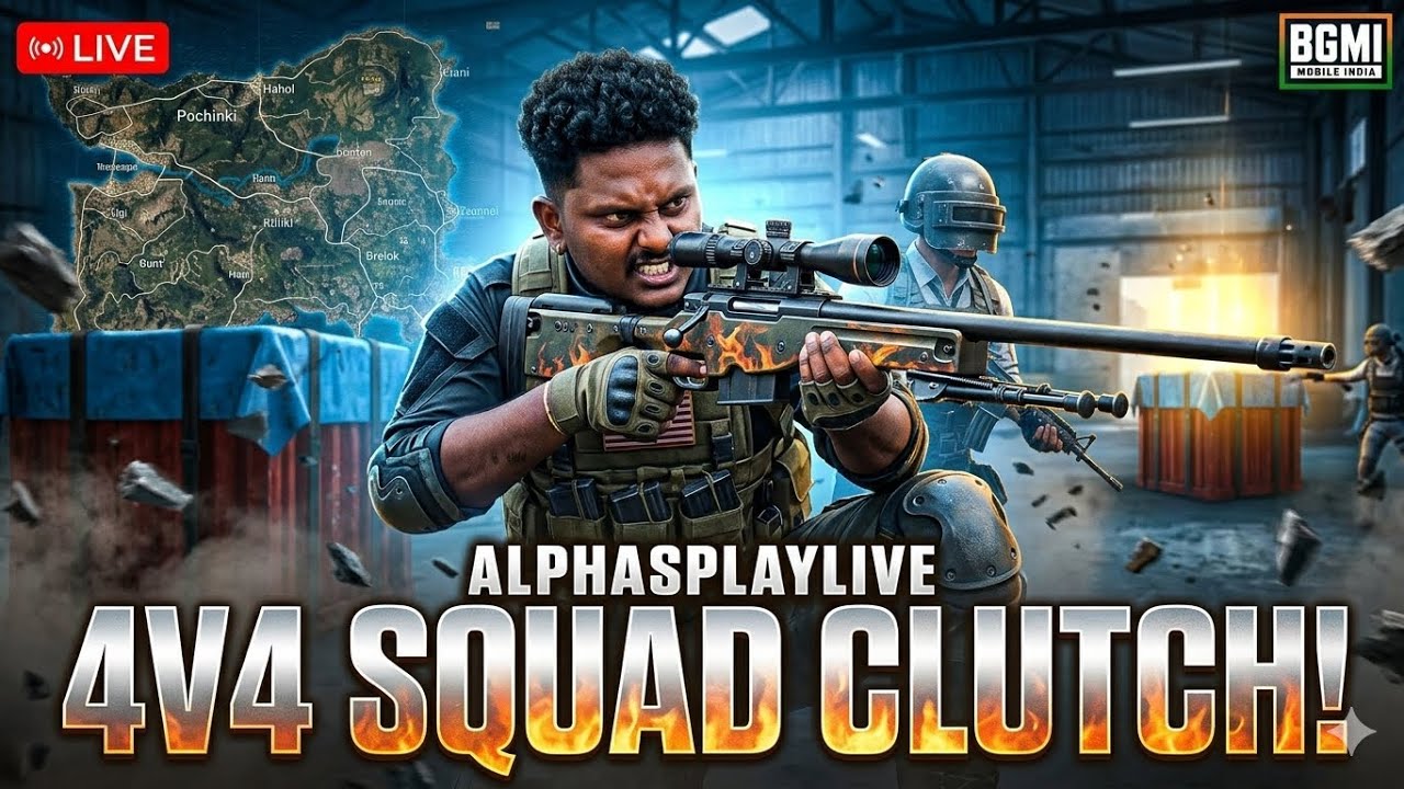 🔴 Alphasplaylive 2026 BGMI LIVE | Road to 1k subscriber BGMI #pocox3probgmigameplay90fps #bgmi