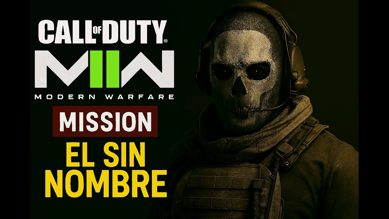 Call of Duty MW2: Mission (El Sin Nombre) Full Stealth Gameplay