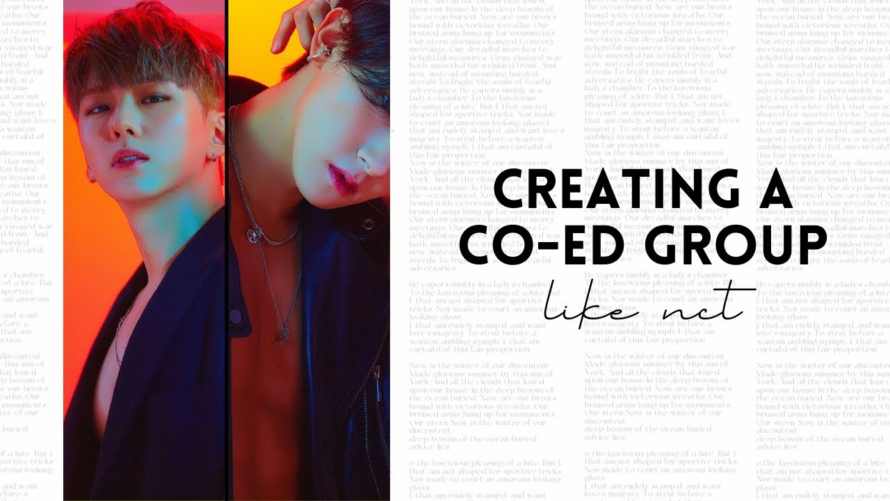 creating a co-ed group like nct