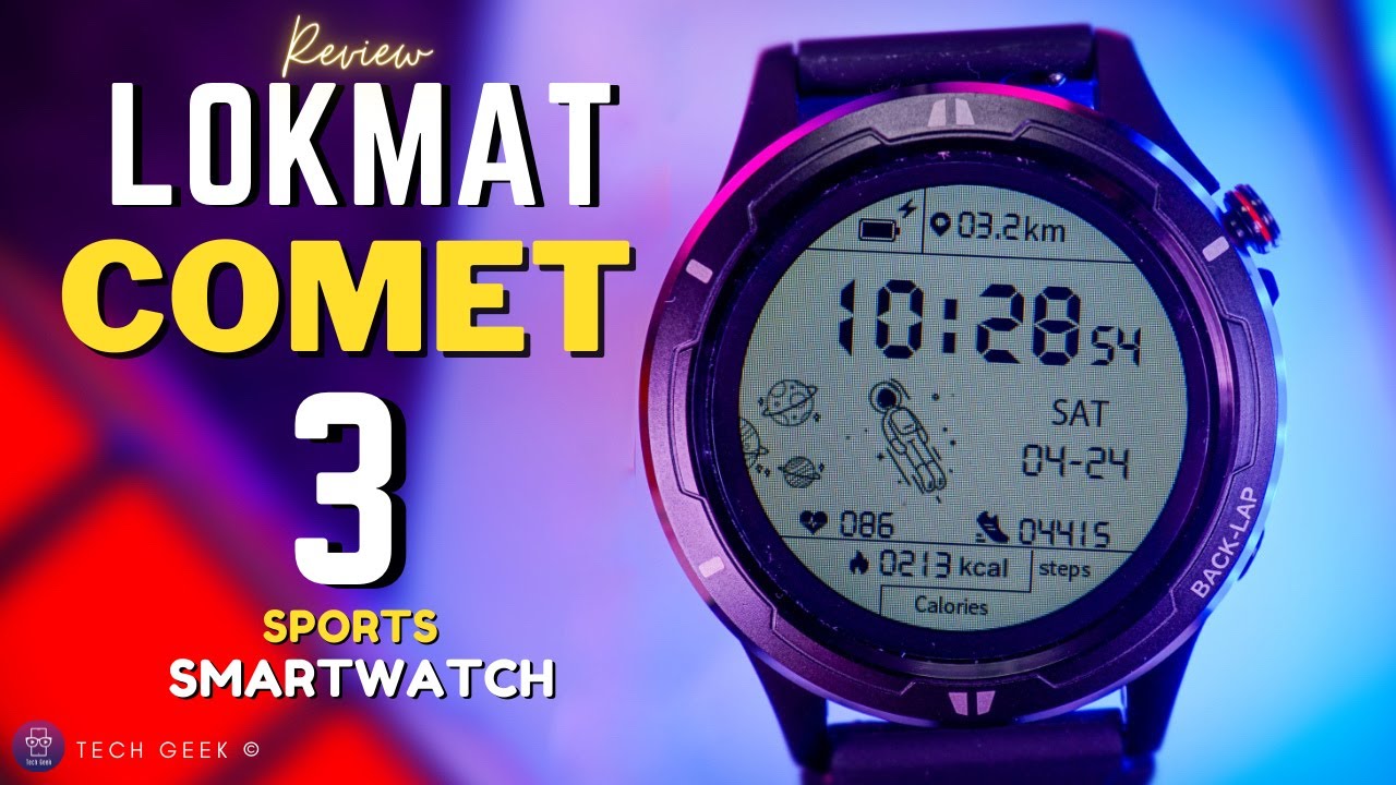 LOKMAT COMET 3 Sports smartwatch ⌚️ | Bluetooth calling & TWS Headphone support | Unboxing & Review.