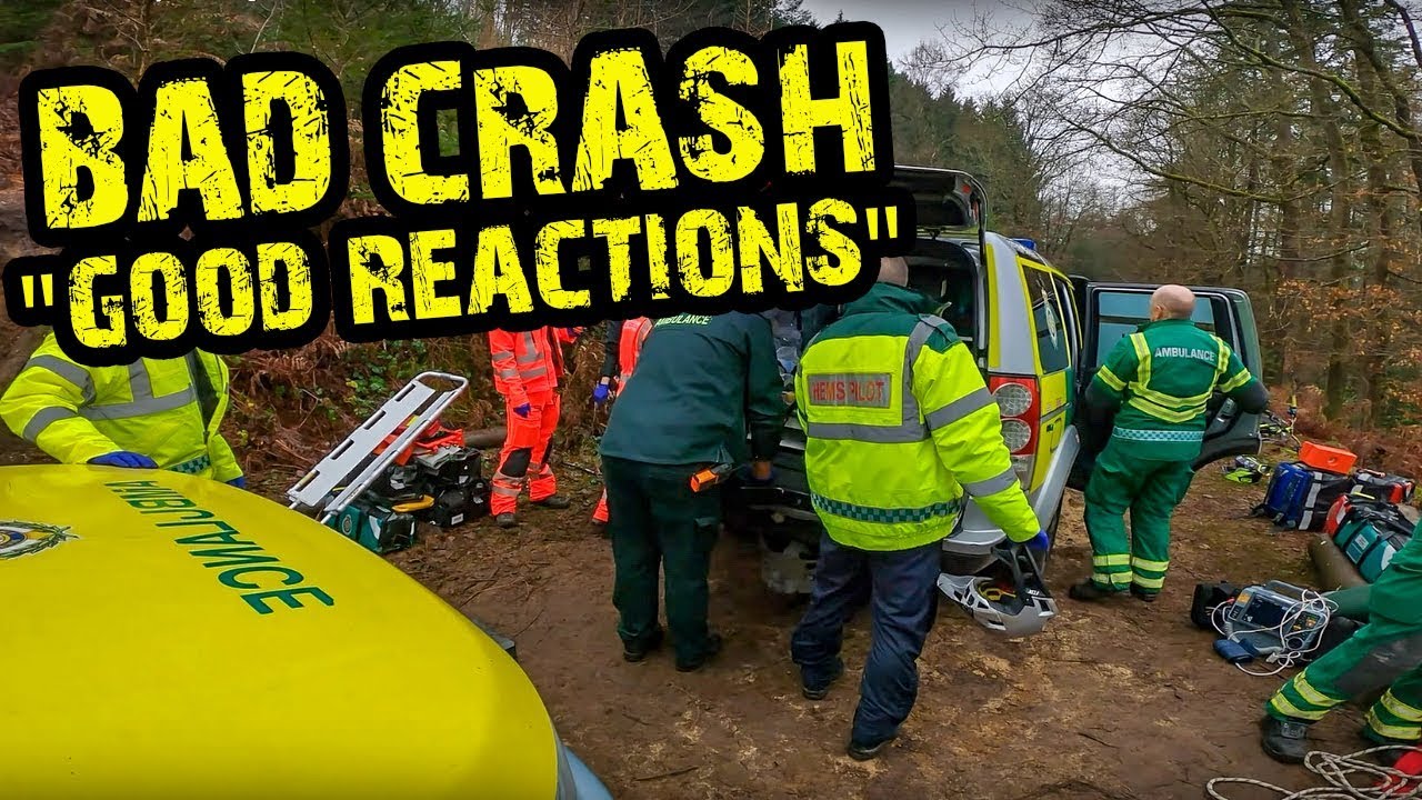 MTB Nasty Crash - We Did Well