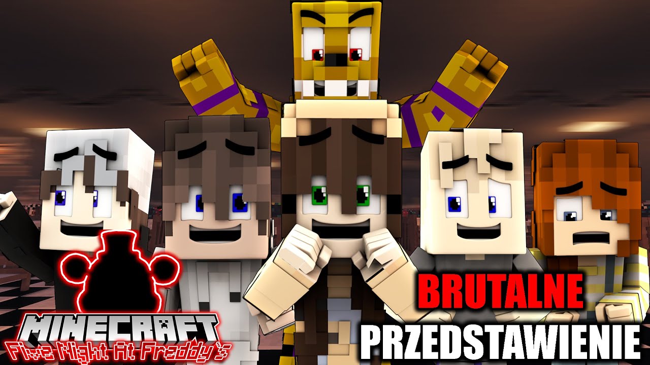 Minecraft Five Night At Freddy's  -  #3 Brutalne Przedstawienie