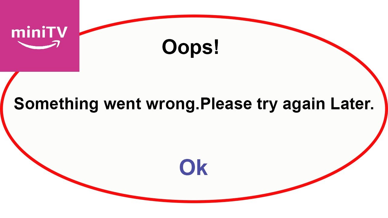 Fix Amazon MiniTV App Oops Something Went Wrong Error | Fix Amazon MiniTV  went wrong error | PSA 24