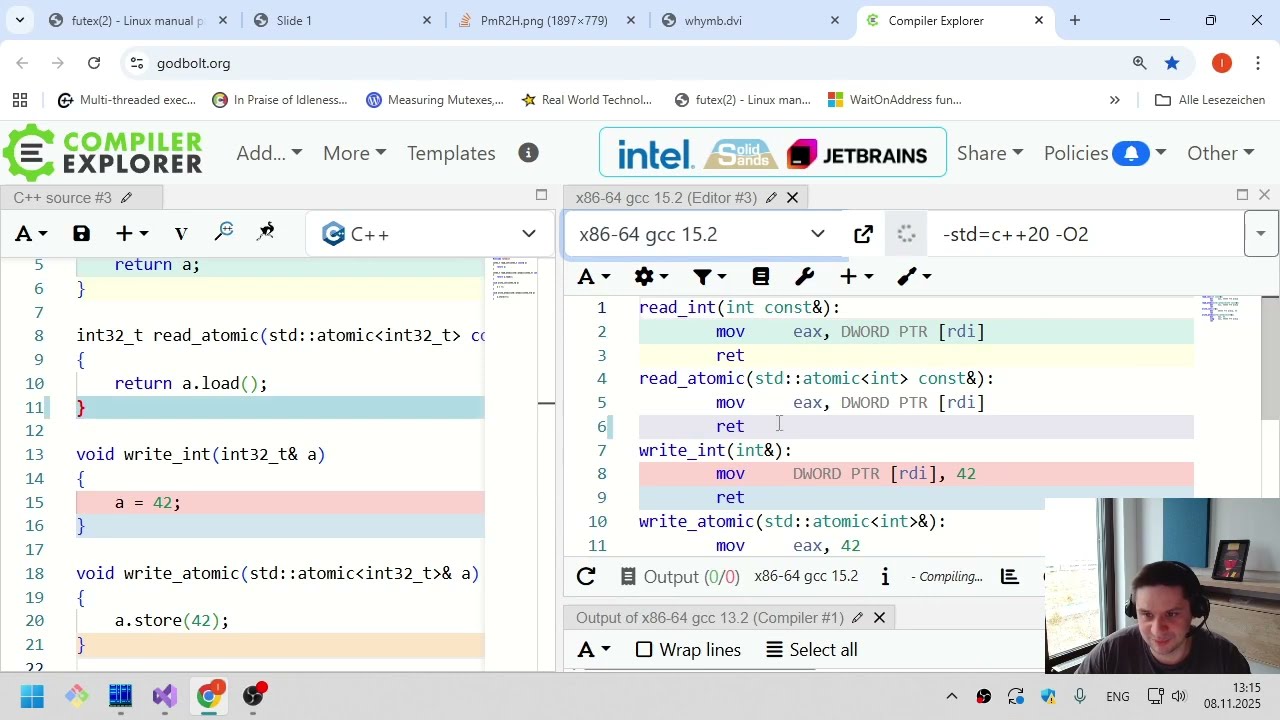 std::atomic, relaxed-атомики, sharing