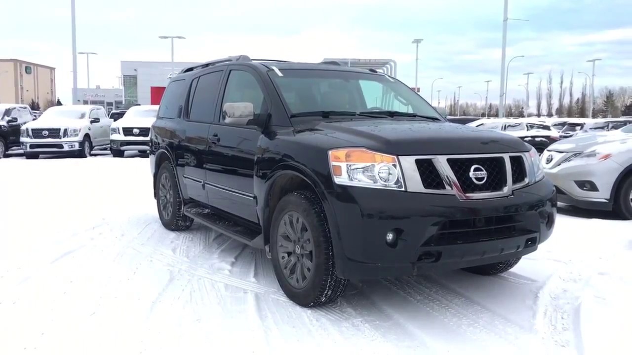 2015 Nissan Armada Platinum Reserve SUV | In-depth Walk Around | Grande Prairie Nissan