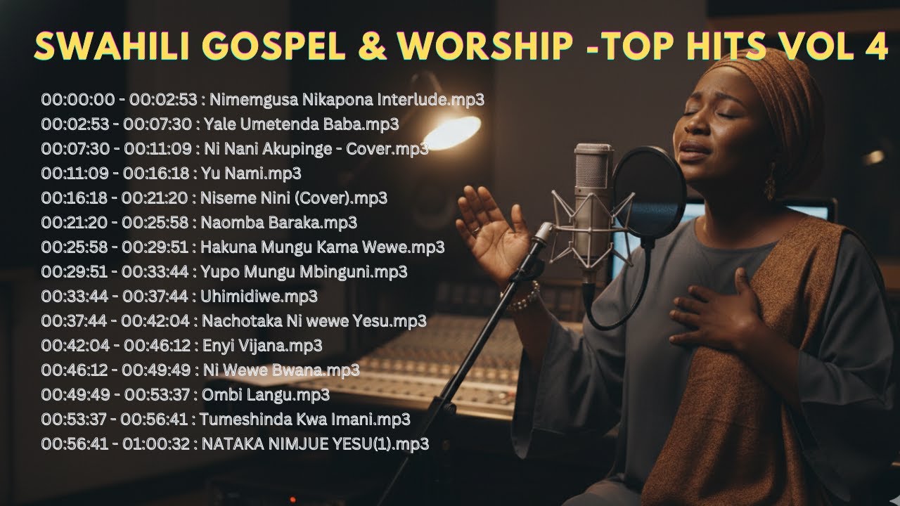 Top Trending Swahili Christian Songs - 1 Hour Non-Stop Mix