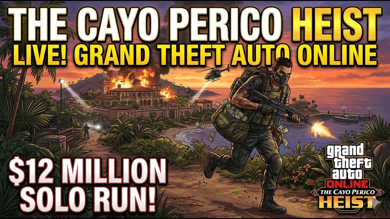 EASY Cayo Perico Guide - No Alerts!  Updated 2026 Fastest way