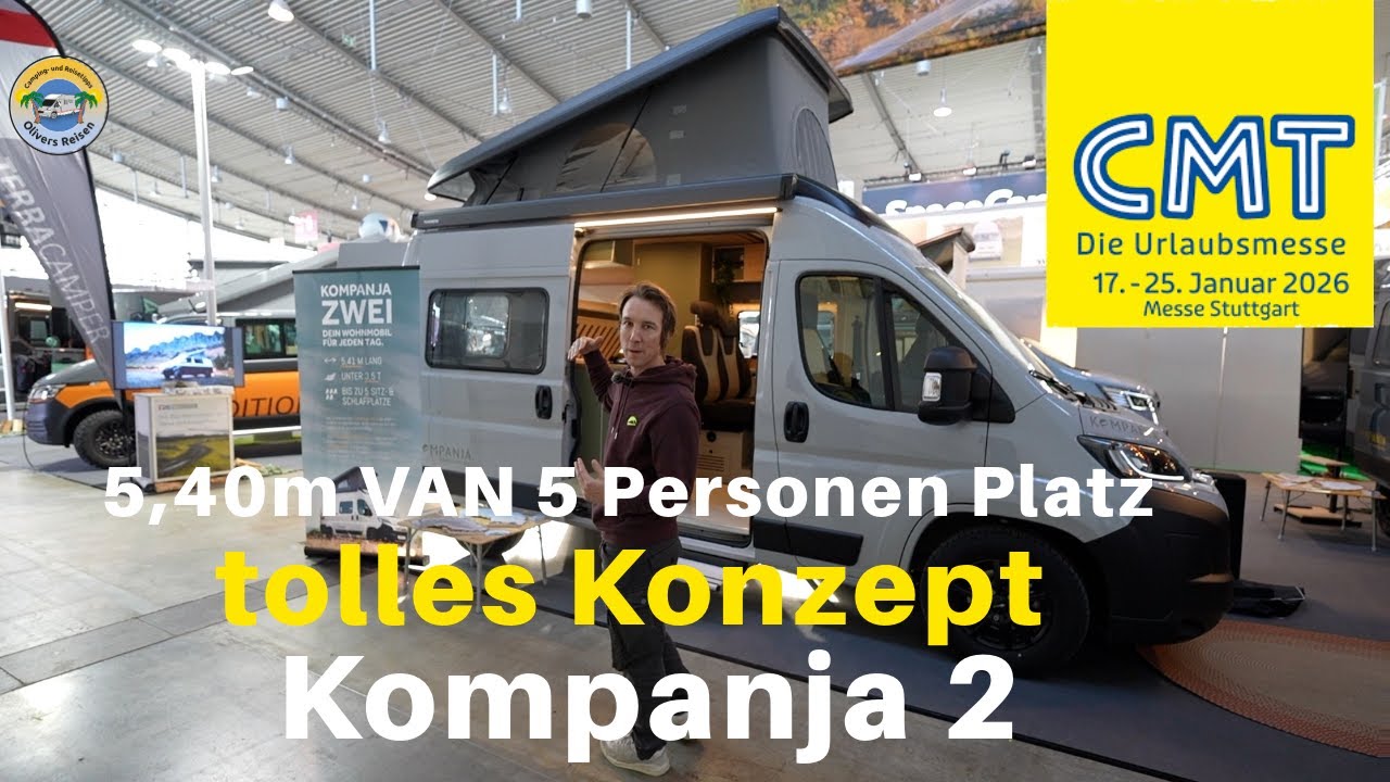 Vanlife individuell   tolle Ideen - CMT 2026 Neuheit