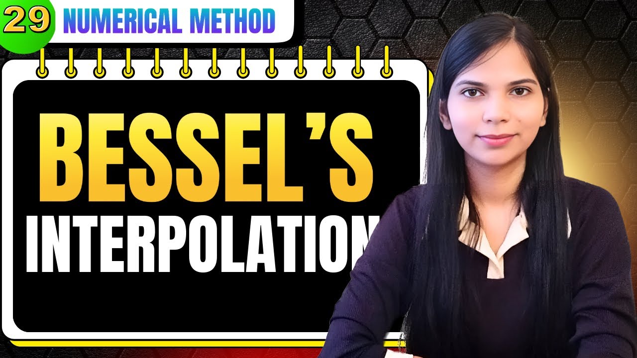 Bessel's Central Difference Formula | Bessel's Central Difference Interpolation
