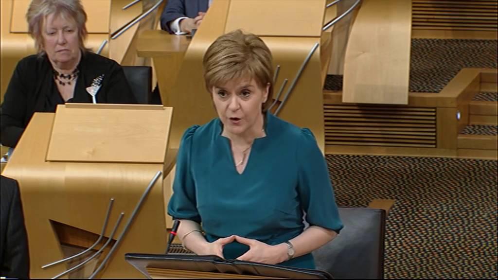 First Minister's Questions - Scottish Parliament: 17th December 2015