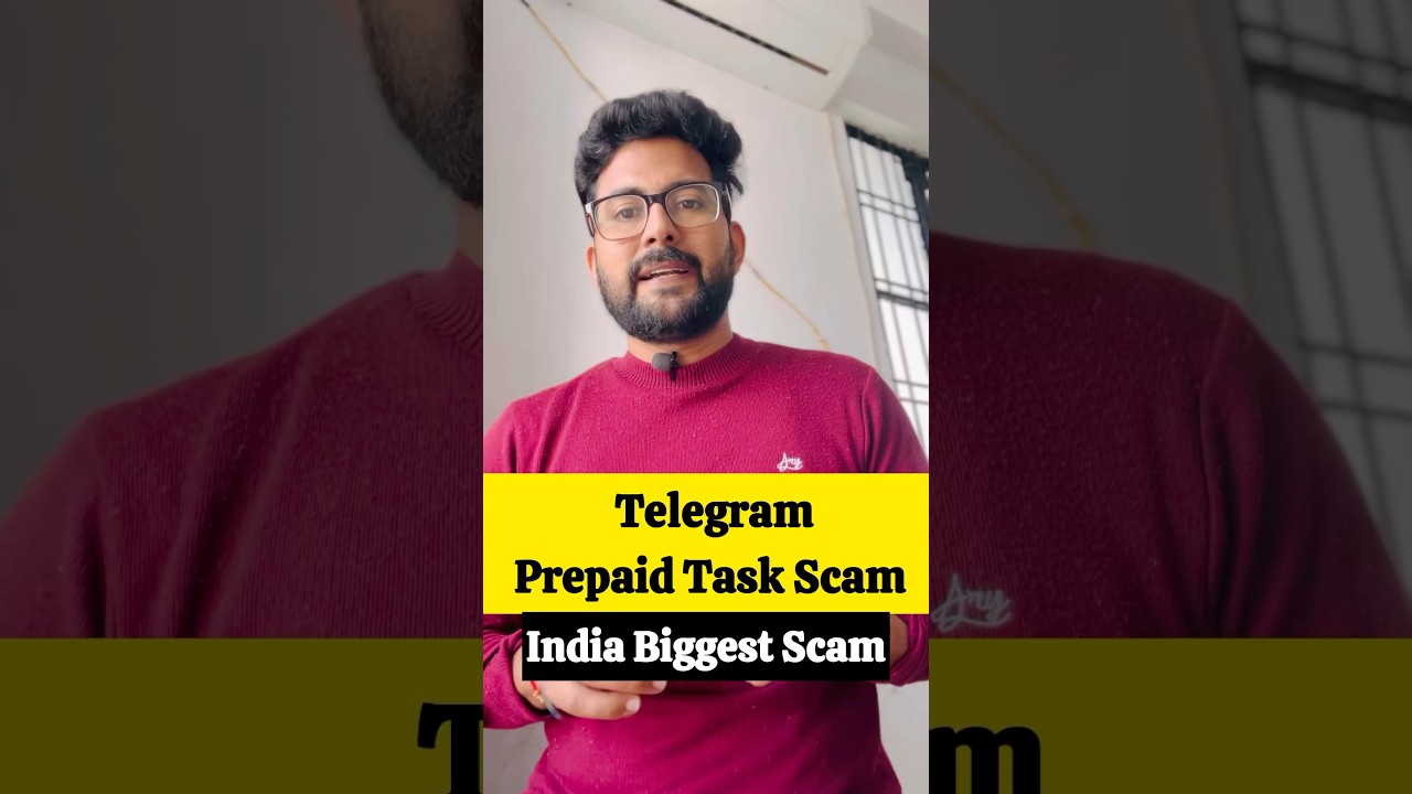 Telegram Prepaid Task Scam : Biggest Financial Scam