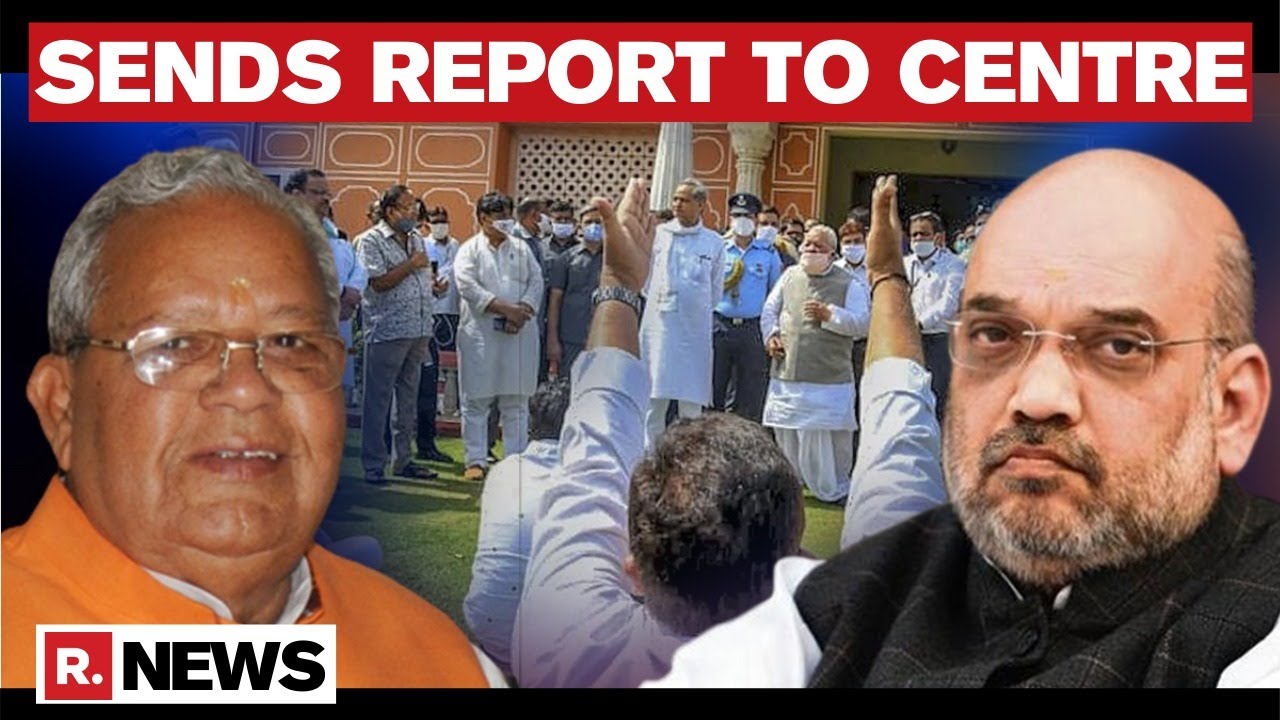 Rajasthan Guv Writes To Centre, Expresses Concern Over Law And Order Situation In The State