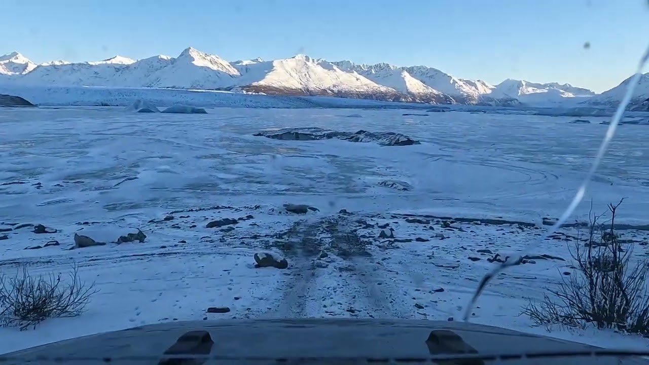Knik Glacier Trail Feb 2025