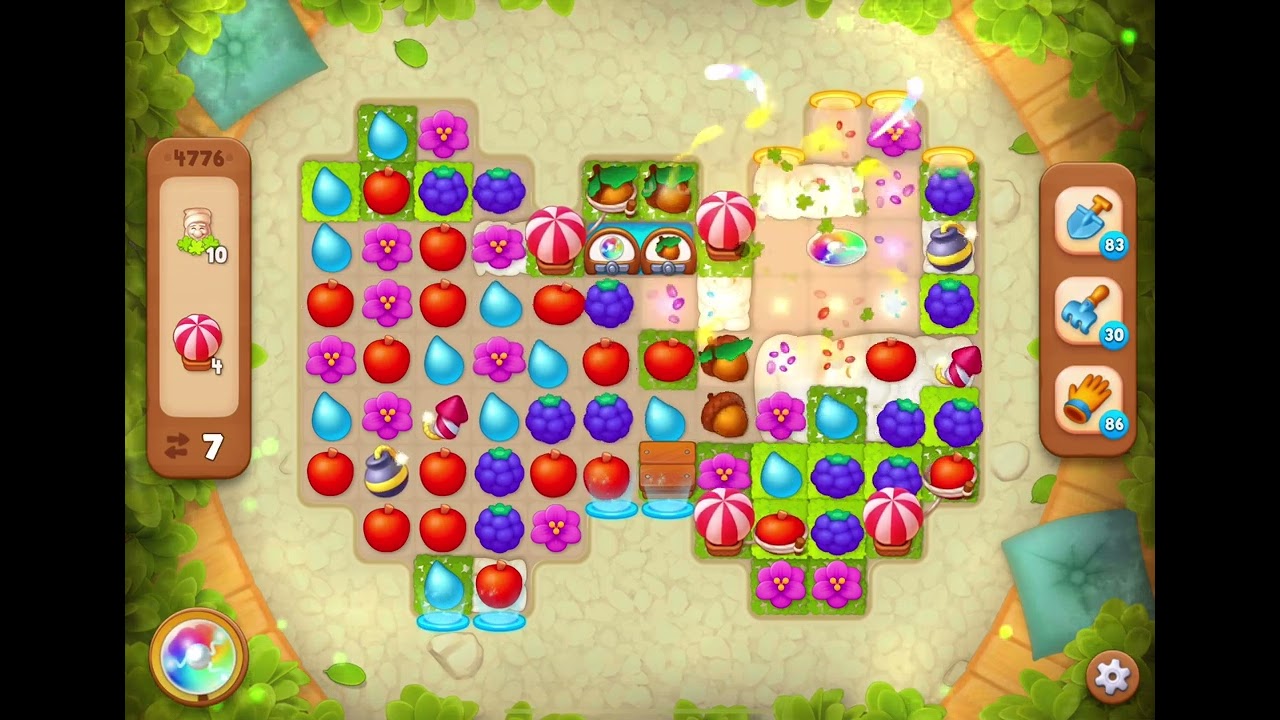 GardenScapes Level 4776 no boosters