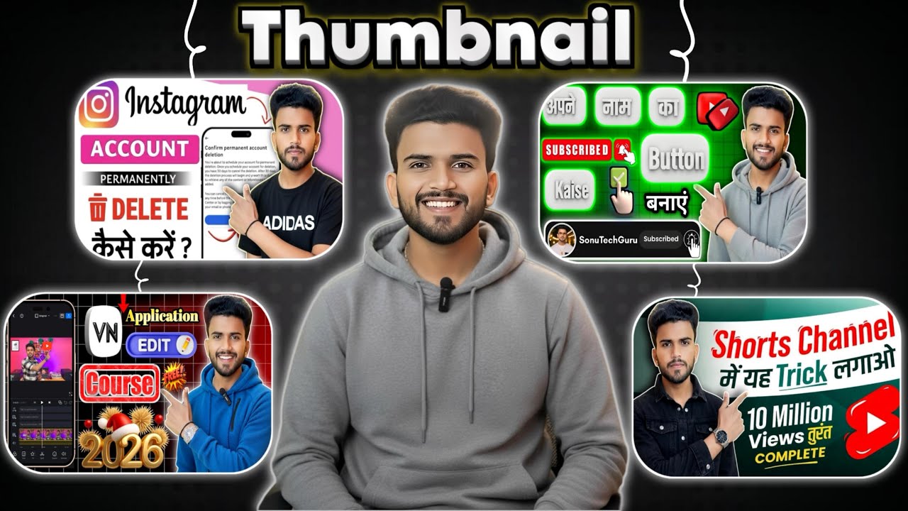YouTube Thumbnail Kaise Banaye? How To Make Thumbnail For Youtube Videos ?