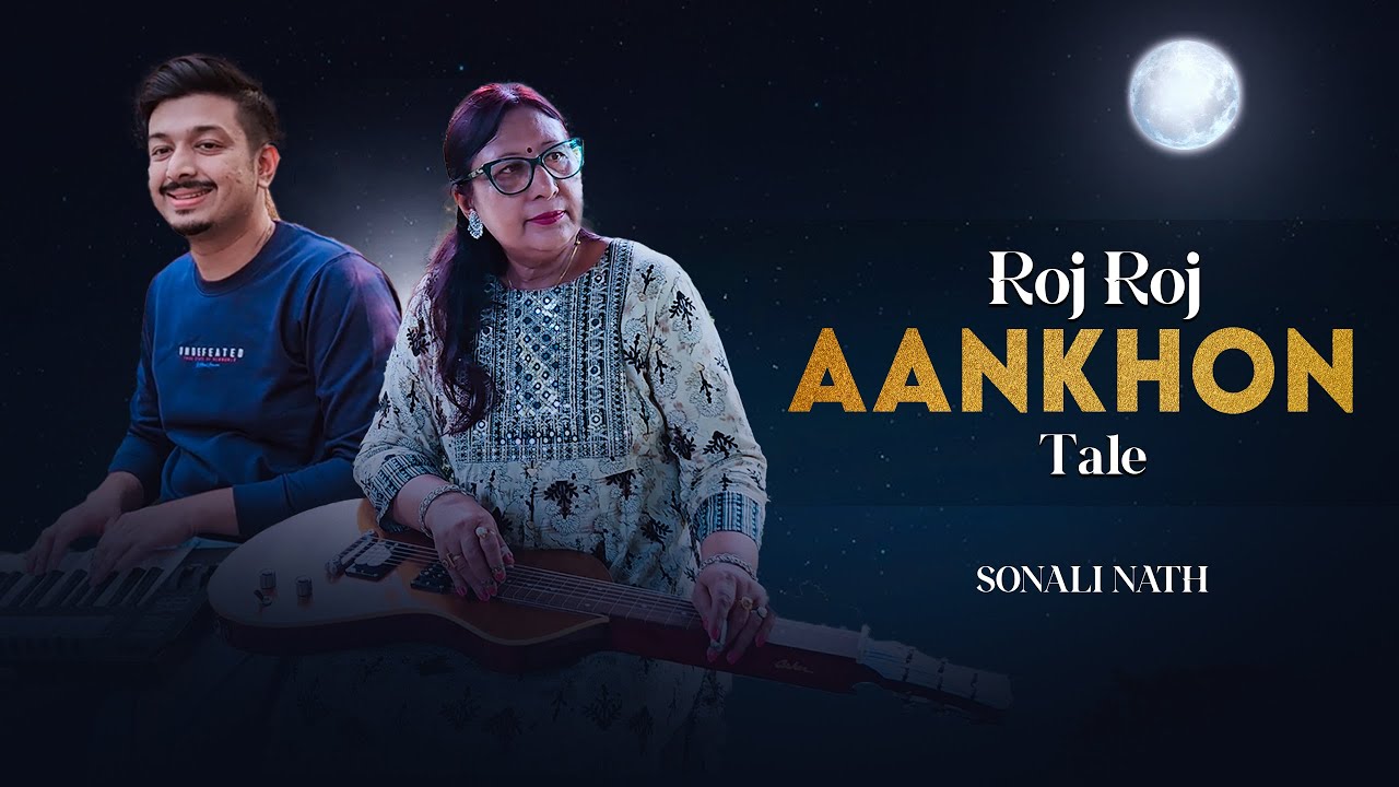 Roj Roj Aankhon Tale - Instrumental Cover || Asha Bhosle , Amit Kumar || R.D. Burman || Sonali Nath