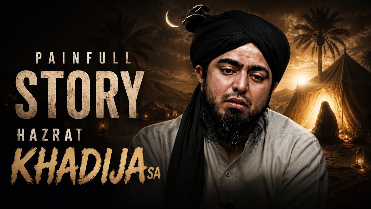 Painful Story Hazrat Khadija رضی اللہ تعالیٰ عنہما - Engineer Muhammad Ali Mirza