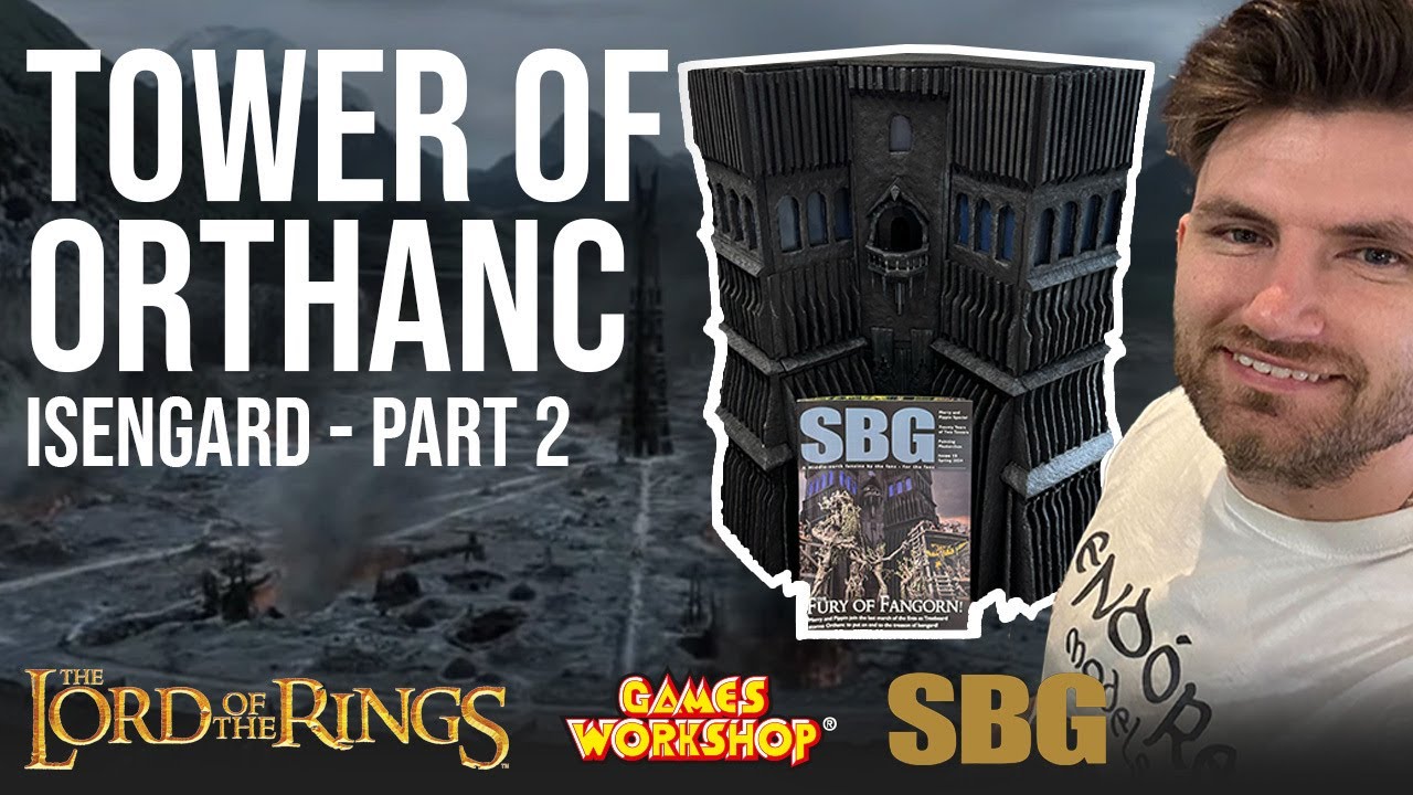 Constructing The MASSIVE Tower of Orthanc - SBG Magazine Build Part 2