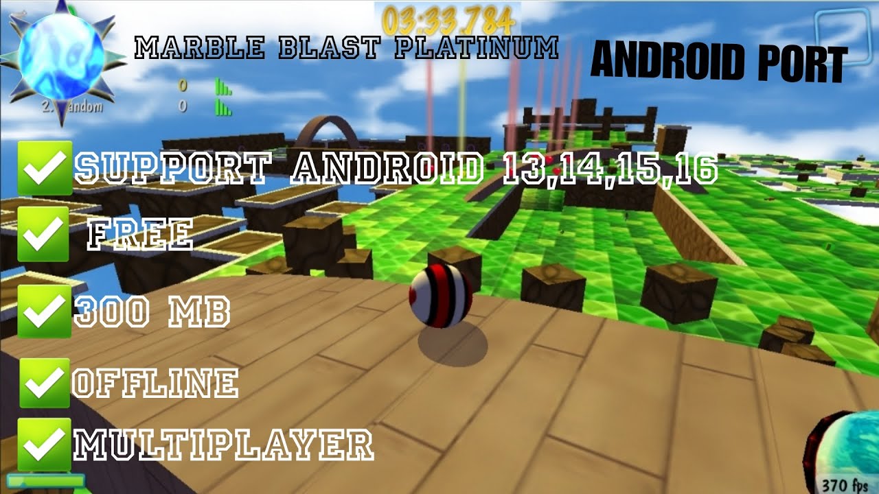 Marble Blast Platinum | Android Port Gameplay & Link Download