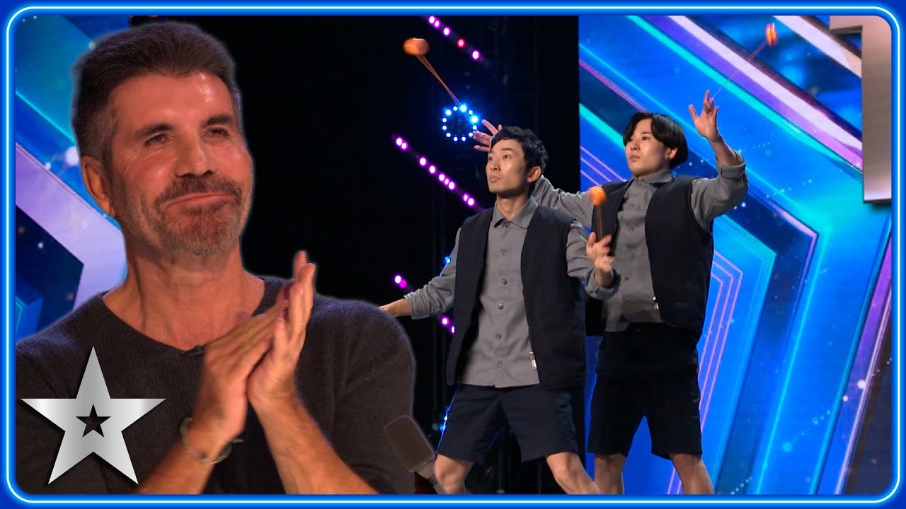 INCREDIBLE Yo-Yo artists perform in SYNC! | Auditions | BGT 2023