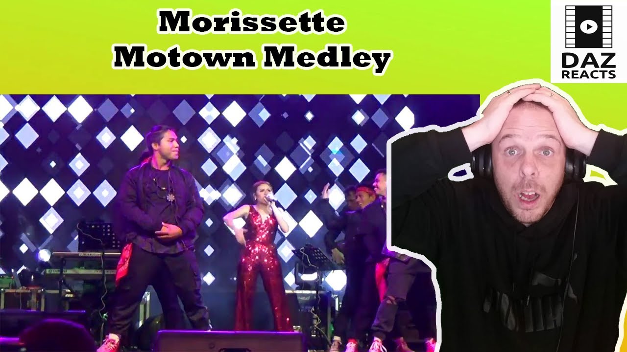 Daz Reacts To Morissette - Motown Medley