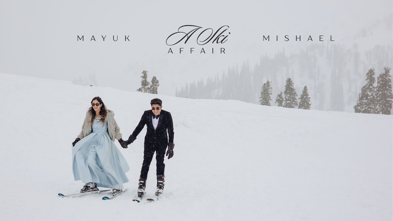 A Ski Affair | Mayuk & Mishael Pre-wedding in Gulmarg