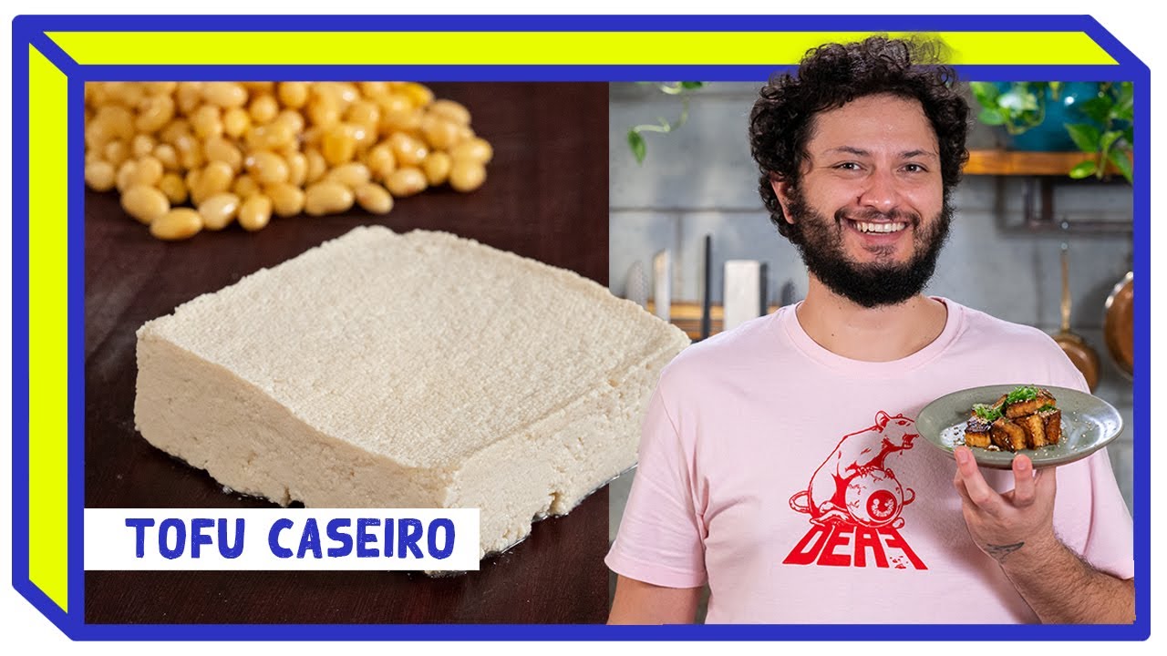 COMO FAZER TOFU DE SOJA CASEIRO | Rafael Ribas | Receitas Vegetarianas