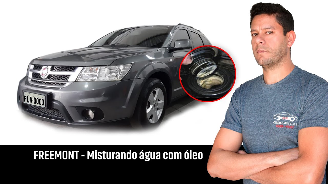 Fiat Freemont 2.4 misturando agua com óleo