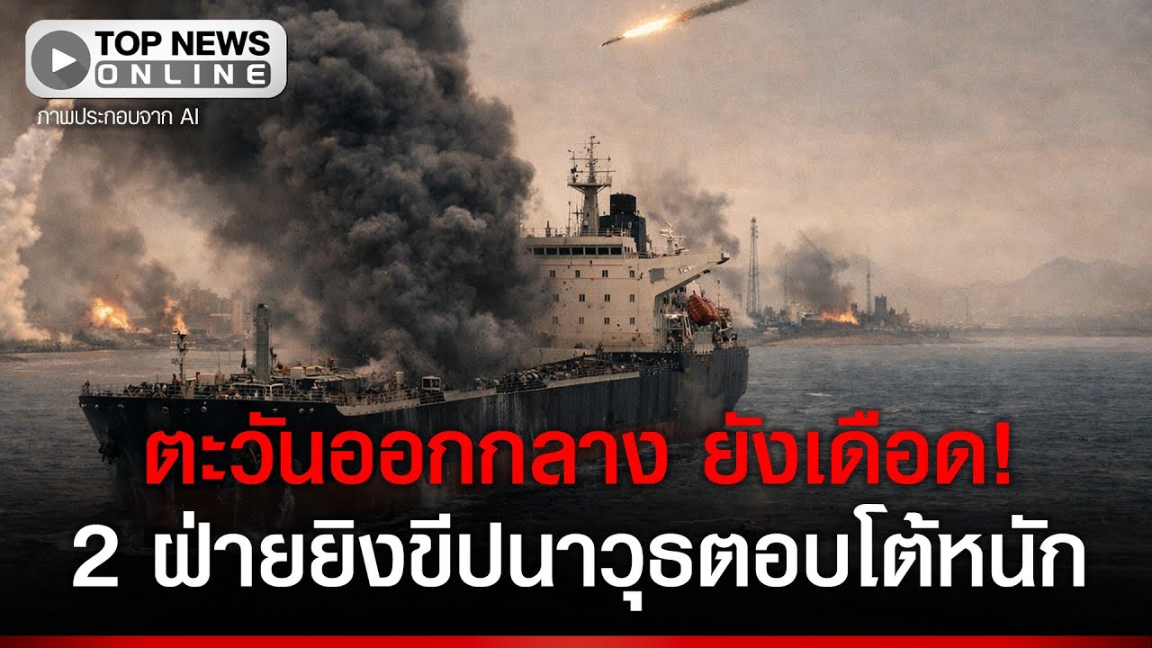 ตะวันออกกลาง ยังเดือด! 2 ฝ่ายยิงขีปนาวุธตอบโต้หนัก