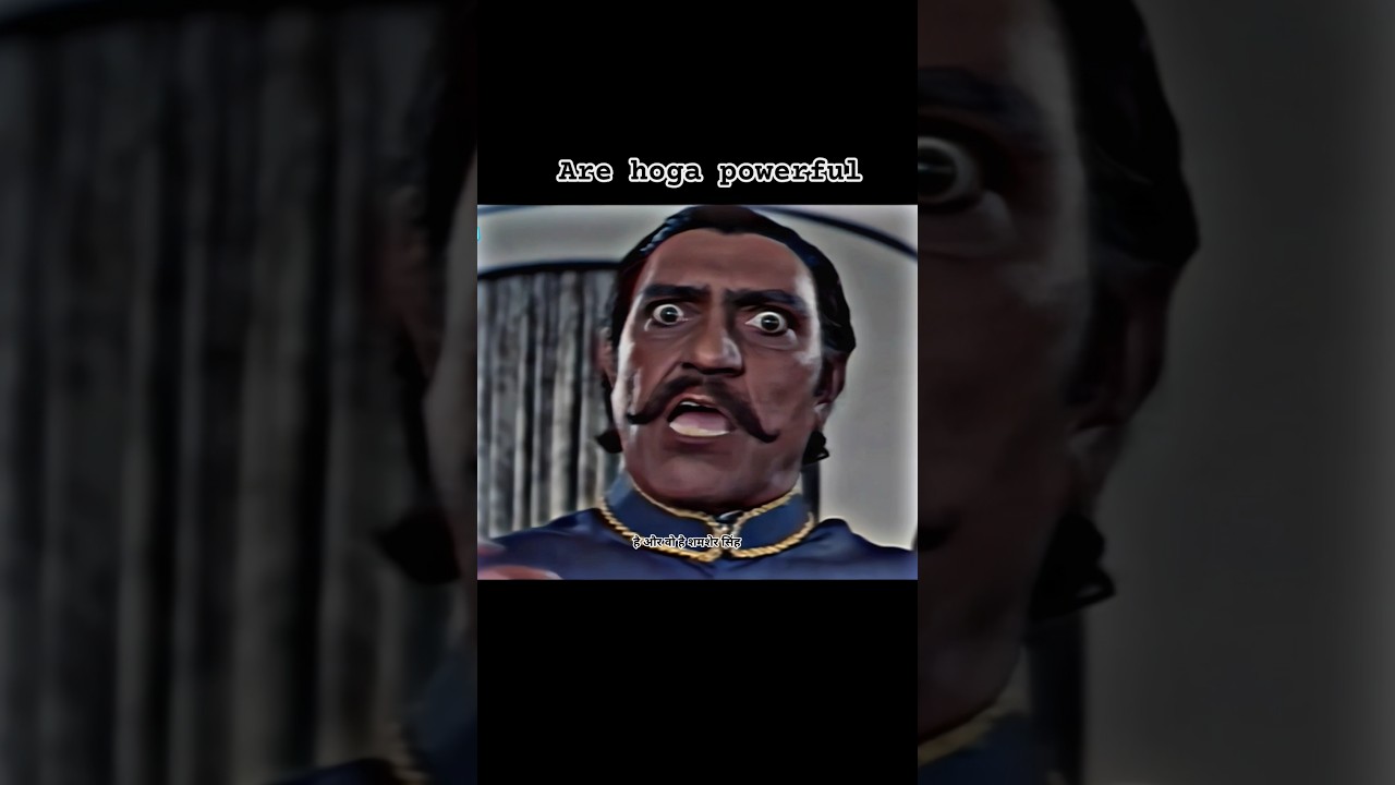 Bollywood best dialogue // Amrish Puri// are hoga powerful 🔥 4K HDR 💥 #bollywood #status
