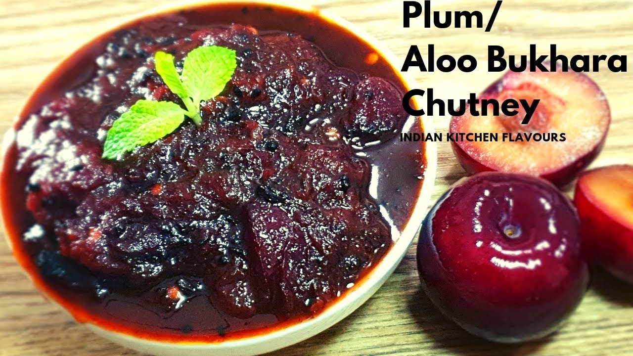 Plum Chutney | Aloo Bukhara Chutney | How to make Plum Chutney | Sweet and Sour Plum Chutney