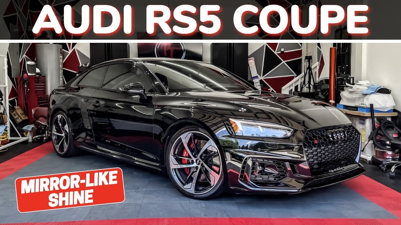 2018 Audi RS5 Coupe | Paint Enhancement & Ceramic Coating | Timelapse | PT Custom Graphics